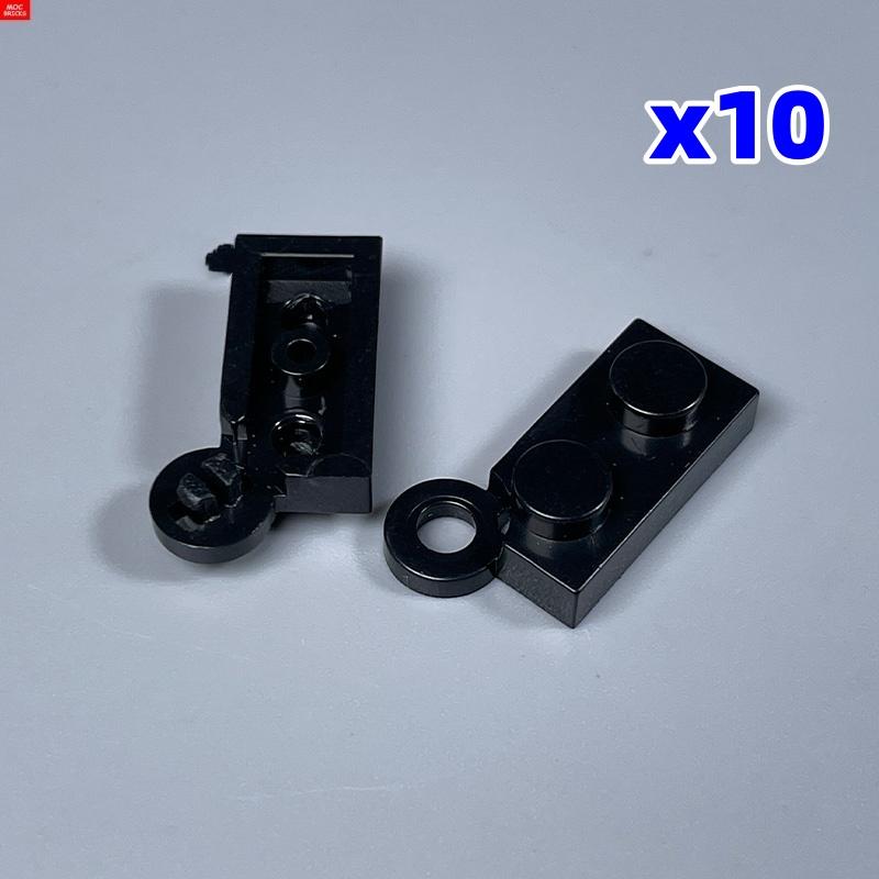 MOC Bricks Hinge Plate 2429 2430 Swivel Top Base fit with 2429c01 1x4 DIY Figure Building Blocks Toys for children Xmas gifts