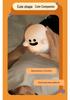 Ghost Night Light: Cute Tap & Timer Bedside Sleep Companion with Charging Atmosphere, Perfect for Fun Pranks & Gifts.