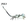 Scary Animal Head Props Halloween Skeleton Figurine, Realistic Crow Rat Scorpion Bone for Haunted Retro Aged Decor House, Plastic Skull Party, Spooky