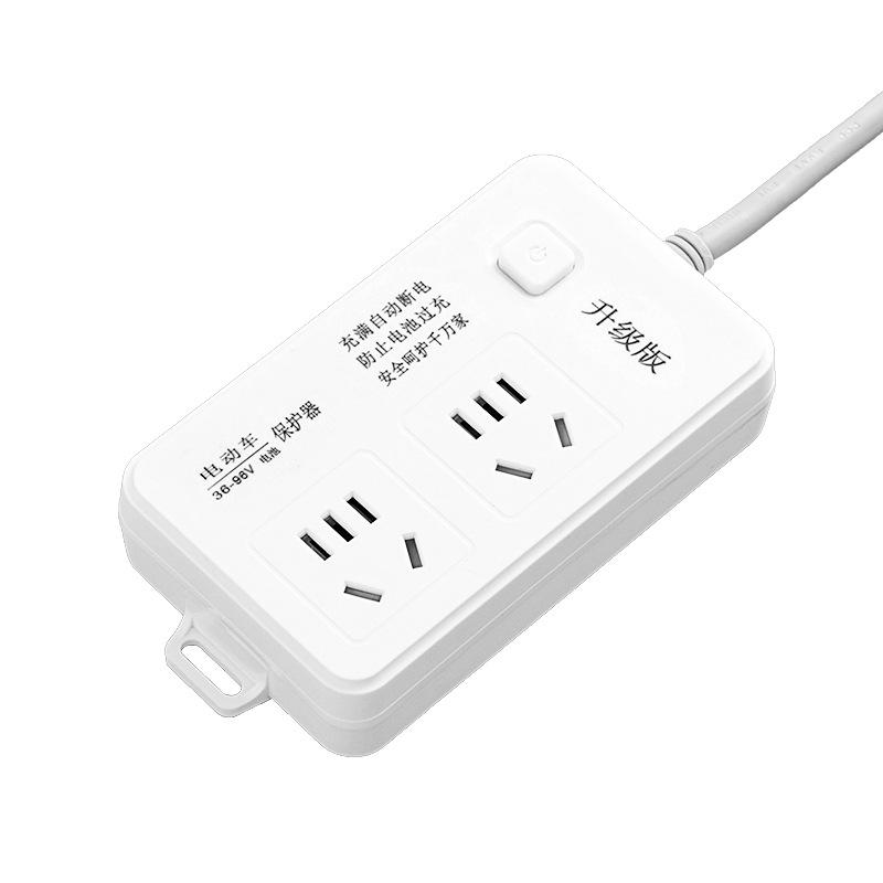 Smart Socket with Auto-Off Electric Vehicle Charging Protector – Anti-Overcharge Extension for E-Bikes