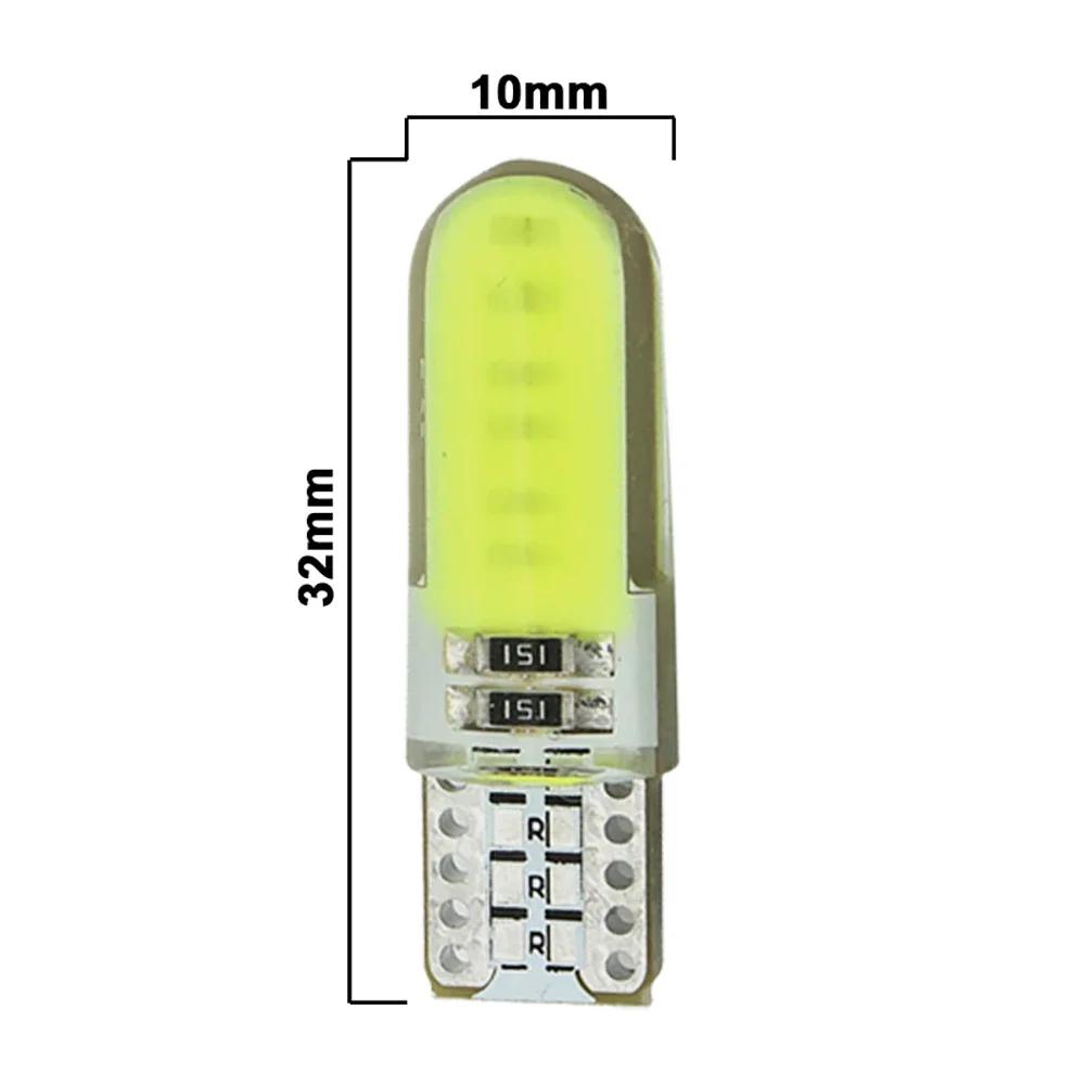 2PCS W5W T10 Led Bulbs Canbus 168 194 12pcs 2835 Chips Car Interior Dome Reading License Plate Light Signal Lamp 6000K 12V