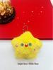 Adorable Plush Animal Bag Charm with Squeaker
