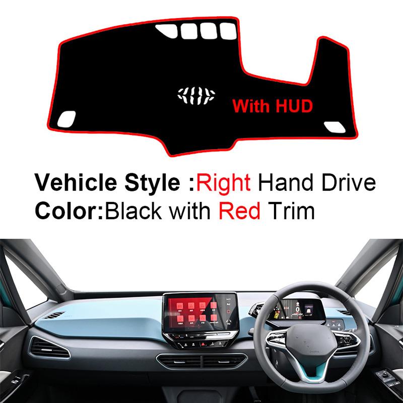 Car Inner Dashboard Cover For Volkswagen VW ID.3 ID3 2019 2020 2026 2026 2026Auto Dash Mat Carpet Cape Sun shade Dashmat Pad