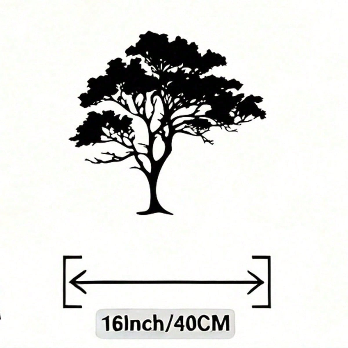 Modern Minimalist Tree of Life Wall Art Rustproof Iron Sculpture for Living Room Bedroom Office Decor Gift 40x38