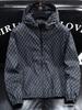 2024 European High-End Men's Casual Hooded Jacket - Spring/Autumn Trend