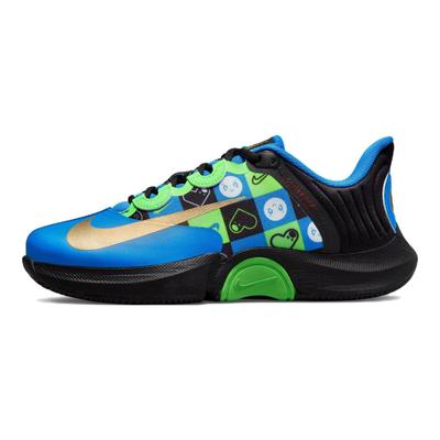 Naomi Osaka xCourt Air Zoom GP Turbo All Smiles Kadın Spor Ayakkabı Mavi Fotoğraf Mavi Siyah DX0662-400
