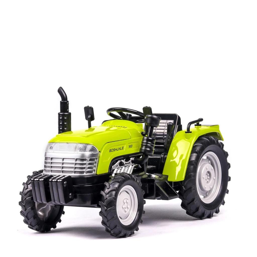 1:Model traktoru 32 měřítko Hračka Auto Slitina Tělo Vysoká Simulace Zemědělské Vozidlo Modely Zvuk Světlo Sběr Dárky Kluci