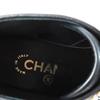 Excellent CHANEL Short Boots Black Leather Women 36 20B G36416 Used