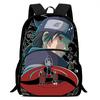 NARUTO Anime Kids Backpack Adjustable Shoulder Strap Front Pocket Lightweight Durable School Backpack For Boys Girls Age 6-11
