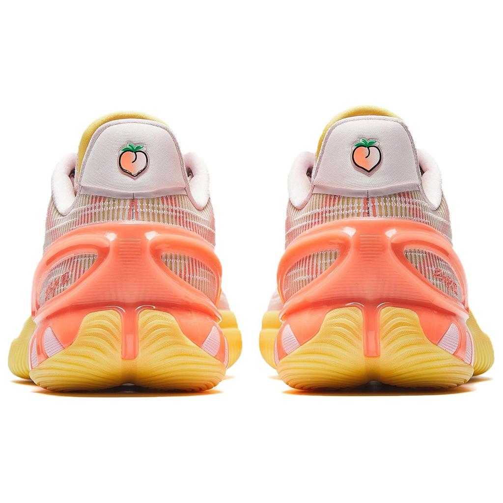 Anta Zap 3 Low top Front Fork Carbon Plate Basketball Shoes Men's Pink Orange 912531110Q-7