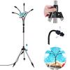 Stand Misting System Adjustable Height Portable Stand Mister Portable Misters for Outside for Water Mist Playing Patio Cooling