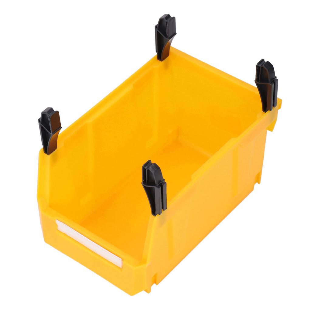 Teile Aufbewahrungsbehälter Verdicktes Plastik Große Öffnung Organizer Rückwandhängend Stapelbar Werkzeugbehälter für Geschäfte