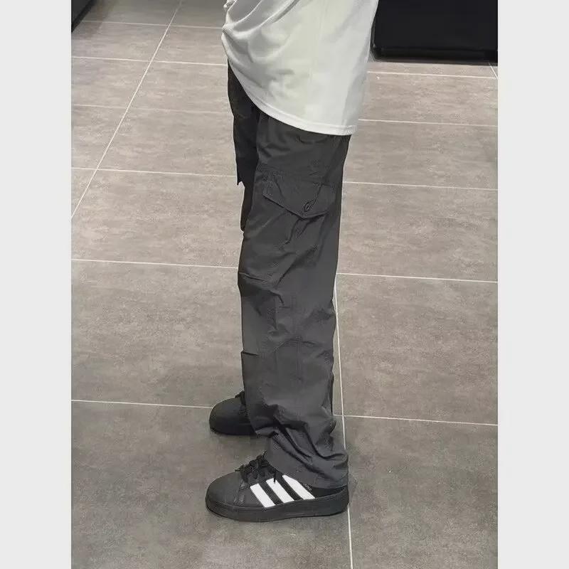 Men's Paratrooper Cargo Pants - Trendy, Loose-Fit, Casual Trousers for Spring & Fall