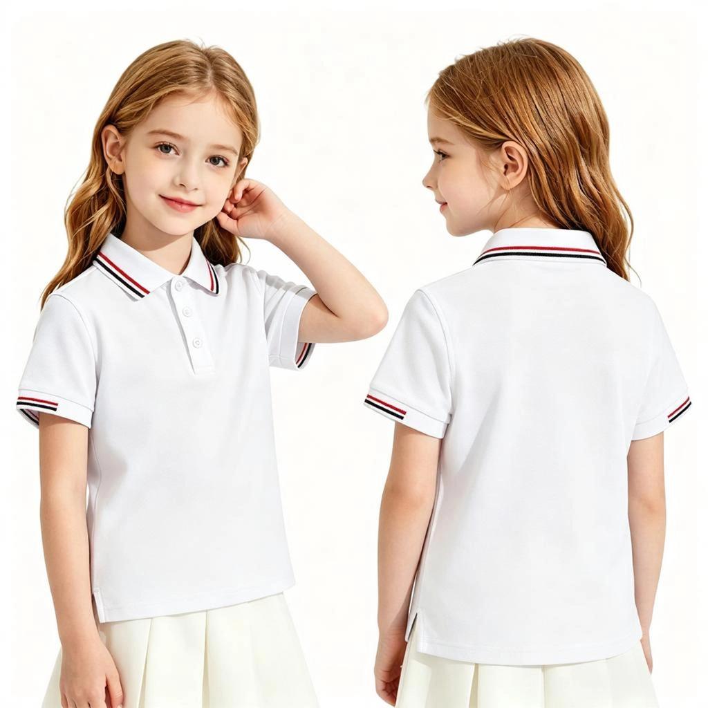 Children's Quick Dry Shirt for School Uniform and Daily Wear