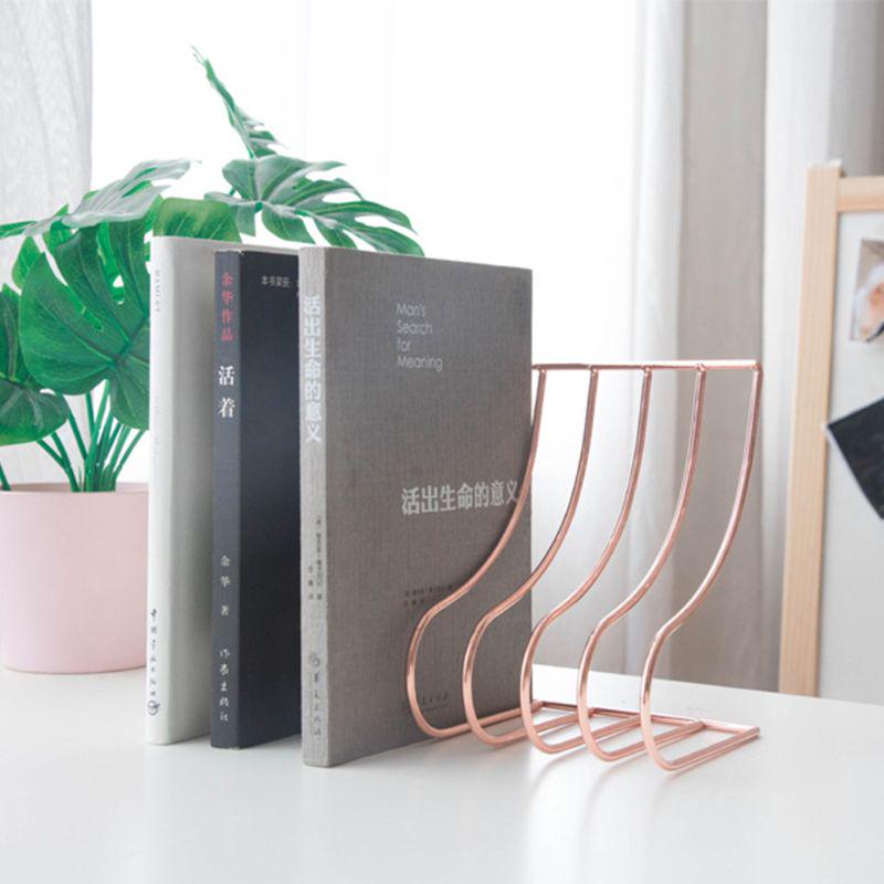 10 Fächer Aktenregal Bücherständer Buchstütze Schmiedeeisen Organizer Büro Zuhause