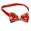 1-40Bags Pet Bow Tie Christmas Dog Cat Accessory Adjustable Festive Party Decorative Tie Ideal Holiday Gift for Pets