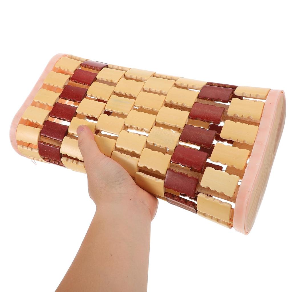 OATIPHO Steam Room Pillow, Bamboo, Breathable, Neck Rest, Anti-Sweat Pillow, Hollow Design, Bed Pillow for Seniors