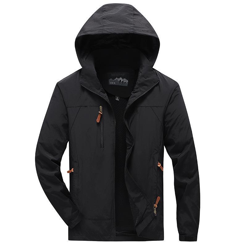 Spring and Autumn Jacket Men's Jacket European and American Trend Casual Men's Jacket Men's