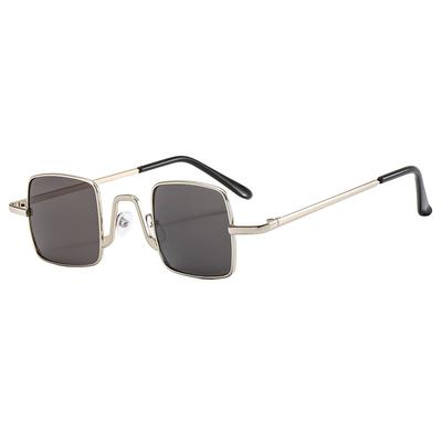 Vintage Square Sunglasses Women Men Retro Brand Mirror Sun Glasses Female Metal Frame Fashion Candy Color Feminino