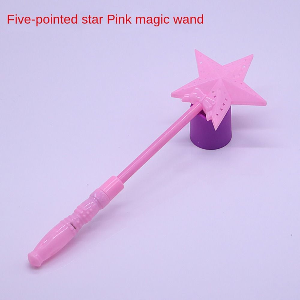 Hollow Star Rod Glow Sticks Cartoon Gift Flashing In Dark Luminous Stick Glowing Toys Light-up Wand LED Flashing Light-Up