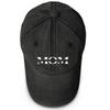 MOM" Print Snapback Baseball Cap, Mother's Day Woman's Cap Simple Sun Visor All-season Stylish Adjustable Sun Hat