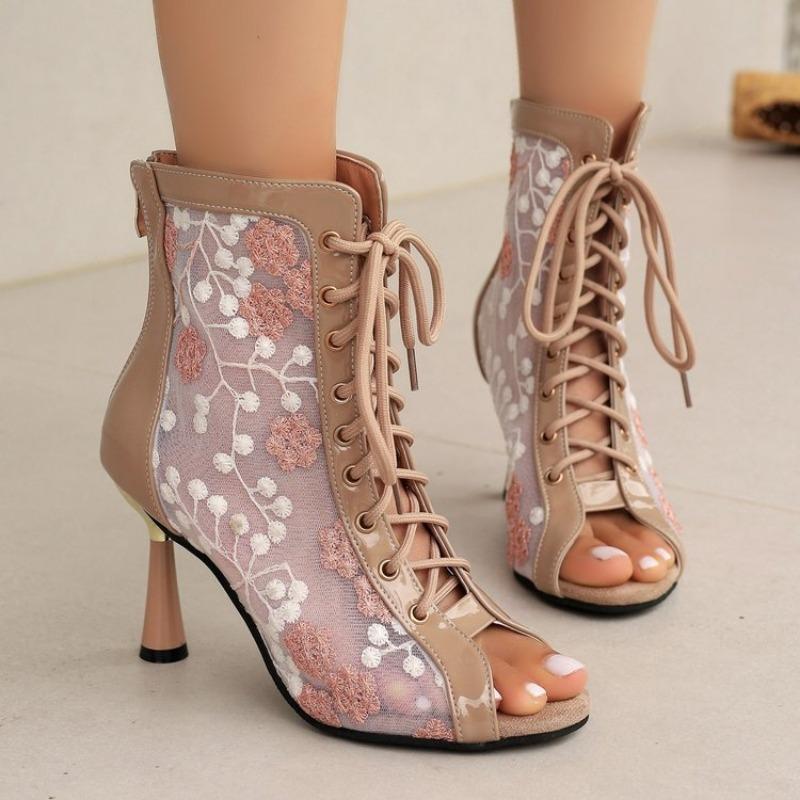 Mode Sommer Elegant Outdoor Damen Designer Trend Schnürschuhe Damen Verschleißfest Bequem Modisch Stiefel Schuhe für Damen