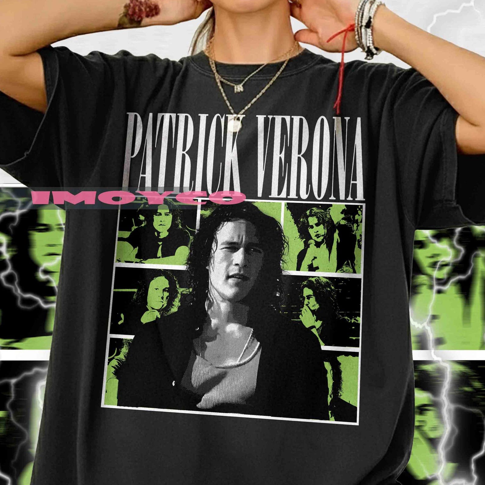 Retro Patrick Verona Shirt - 10 Thins I Hate About You Shirt,Patrick Verona Merch,Patrick Verona T-shirt,Patrick Verona T shirt,Heath Ledger 3XL