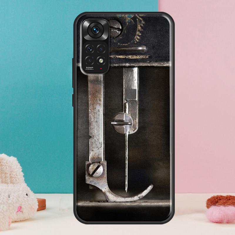Sewing Machine Case For Xiaomi Redmi Note 14 13 Pro 12 11 9 10 9S 10S 11S 12S Redmi 14C 13C 10C 12C Cover