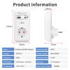 Timer Switch Timing Controller Socket 6-hours Countdown Automatic Shutdown with USB Type-C Fast Charging Ports 230V EU Plug