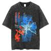 T-shirt Anime Japonais Perfect Blue Hommes Femmes Vêtements Vintage Lavé Oversize T-shirt Casual Coton Manches Courtes T-shirts Haut