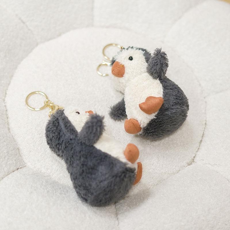 Cute Peanuts, Little Fox, Penguin Pendant, Plush Toy, Doll, Bag, Hanging, Keychain, Rag Doll