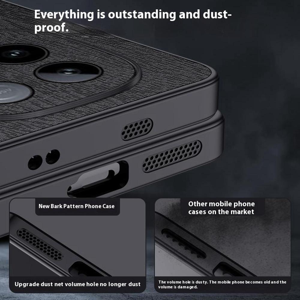 For Vivo iQOO Z10 Turbo 5G Case Wood Texture PU Leather Coated PC TPU Phone Cover