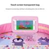 Kids Travel Tray Car Seat Activity and Play Tray Organizer for Children and Toddlers Lap Desk with Tablet Phone Holder Foldable