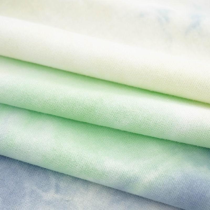 Breathable Tie Dye Fabric Casual Colorful Teens Korean Style Homewear Cloth Sewing Streetwear Decoration Vintage Fashion Chic