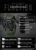 Sanda Multifunctional Sports Watch: Air Pressure, Temperature, Altitude, Weather Forecast, Compass, Pedometer, Luminous Display.