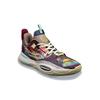 LiNing All City 10 V1 Youth Edition Magic Rebound Shock Absorption Low Top Basketball Shoes Kids Basketball Shoes Twilight-Purple ABPS059-3