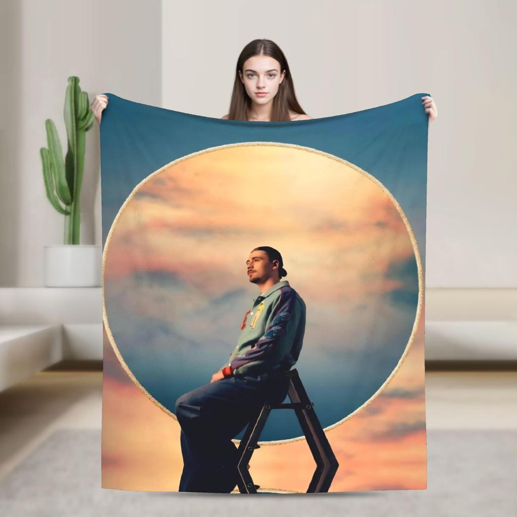 PIERRE GARNIER EVERY SECOND  Blanket  Soft Warm Pattern Plush Bedding Throws For Outdoor Camping Flannel Bedspread Bed Cover