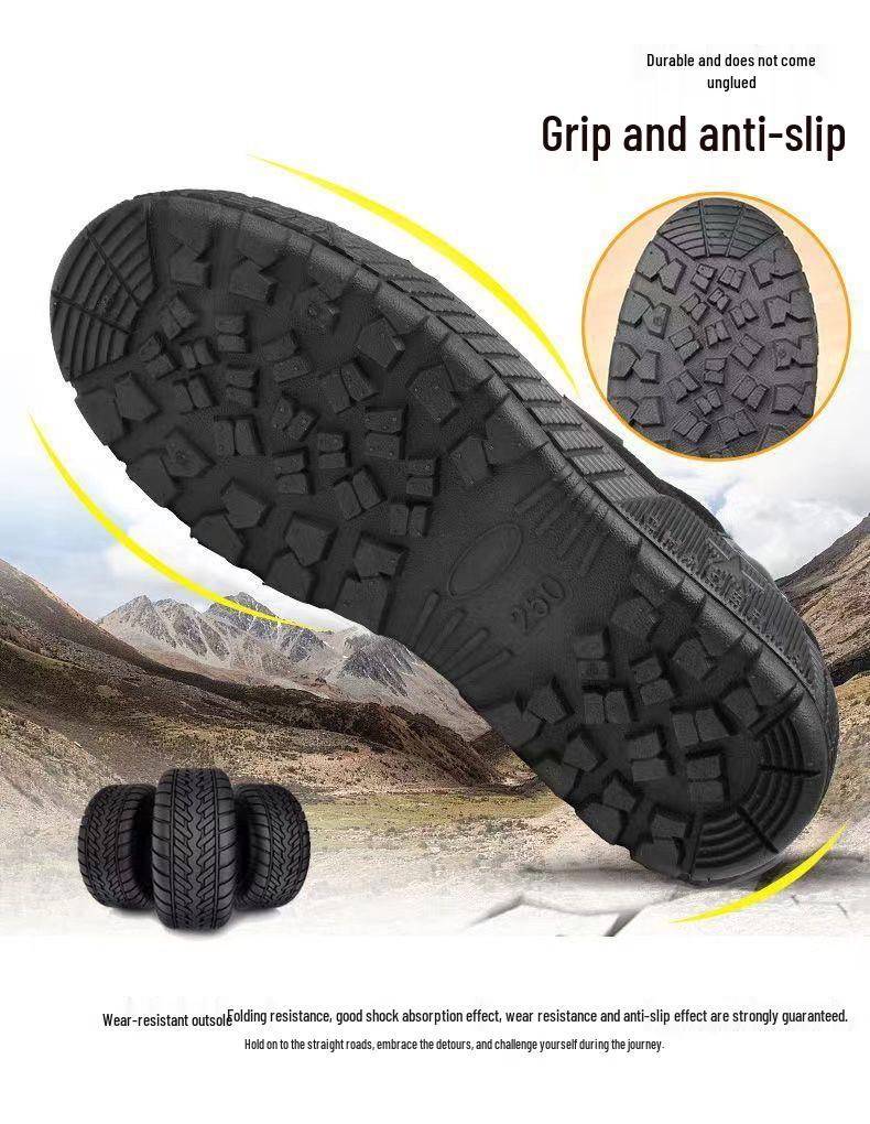 New Star Generation Non-slip Wear-resistant Canvas Shoes