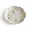 Flower Ceramic Plate, Appetizer Dessert Cute Tableware, Multifunctional Soup Spoon