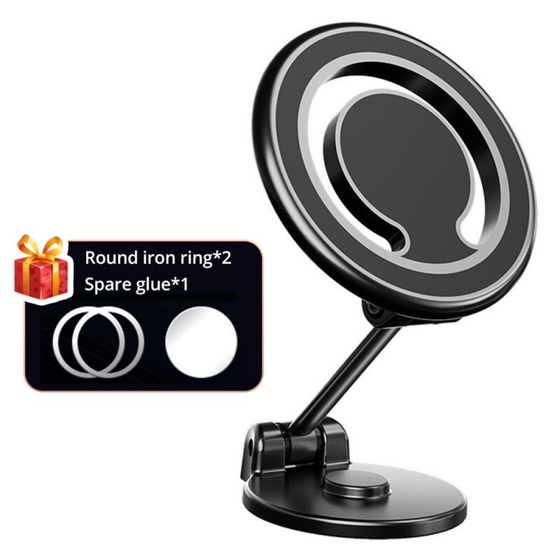 

HdoorLink Для автомобильного крепления MagSafe, магнитный держатель для телефона, автомобильный держатель для телефона на приборной панели, складное прочное крепление для телефона для iPhone 15, 14, 13, 12 Pro Max Plus чёрный