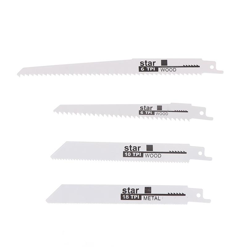 Universal Woodworking And Metal Cutting Reciprocating Saw Blade For Diy And Professional Use, Coarse And Fine Teeth