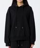 Oversized Logo Hoodie Black