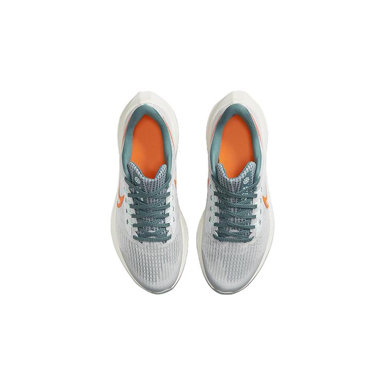 Pantofi de alergare noi Nike Air Zoom Pegasus 39, cu vârf jos, rezistenți la uzură, cu amortizare antiderapantă, gri/verde, pentru copii DM4015-003