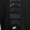 Nike Sportswear Minimalist Fashion Versatile Classic Short Sleeve T-Shirt Men Tops Black HJ0581010