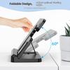 LJ-S80 Foldable Wireless Charger for Phone/Watch/Earbuds Magnetic Fast Charging Dock