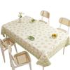 Waterproof Oil-Resistant PVC Tablecloth Dining Table Coffee Farmhouse Style Easy Clean Decorative Cover