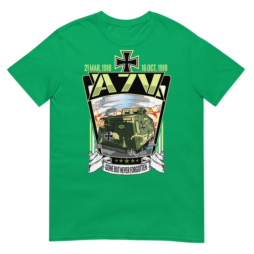 Ww1 World War Gerunisex Heavy A7v Tank Tshirt