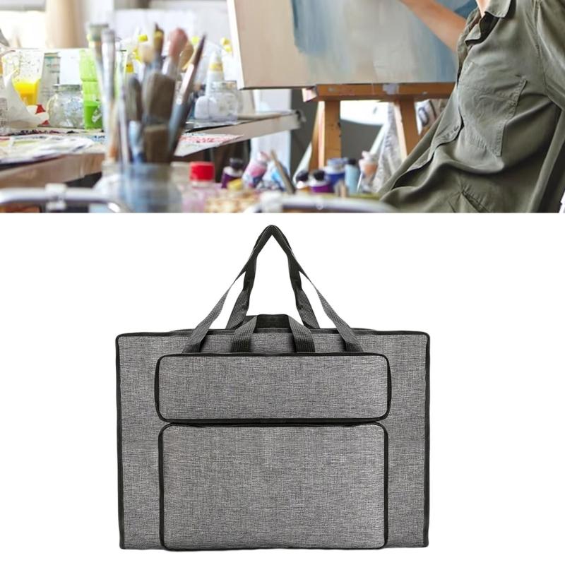 Small Drawing Board Carrying Bag Art Folder Bag with Handle Artist Carrying Bag For Artists Student Outdoor Painting