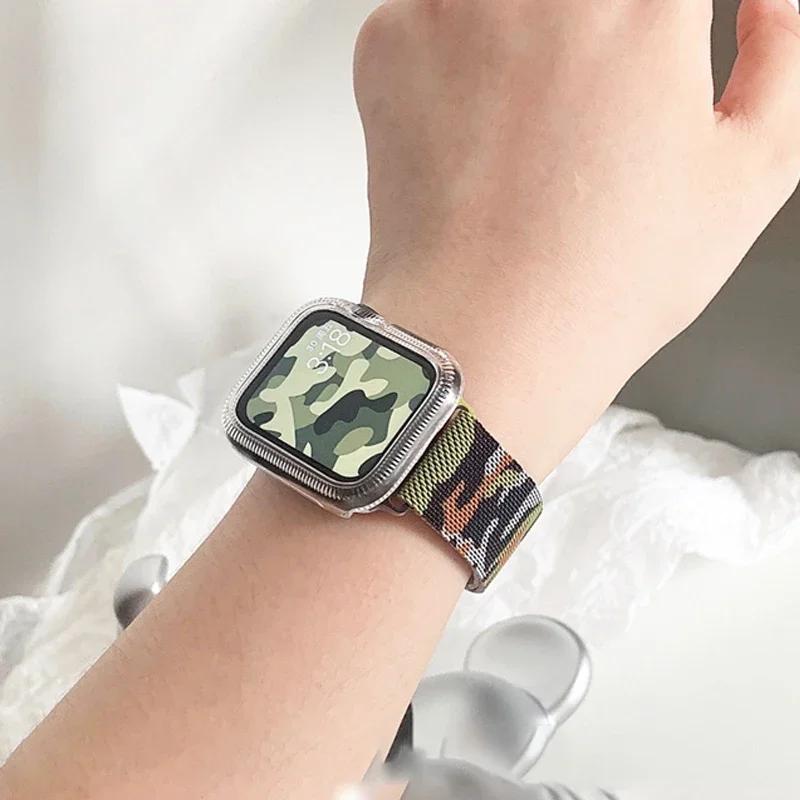 Milanese Loop for apple watch band 44mm 40mm 45mm 41mm 42-38-44 mm strap ultra 2 49mm metal bands iwatch series 9 8 7 6 SE 5 4 3