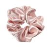 French Retro Satin Camellia Jacquard Hair Tie